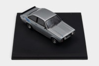 ESCORT: A 1:43 scale Trofeu model of a Ford Escort Mk II 1600 Harrier in Strato Silver