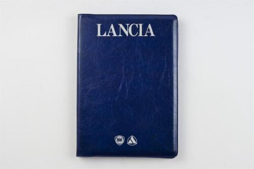 LANCIA DELTA: An original Lancia Delta Service Book and Owner Handbook