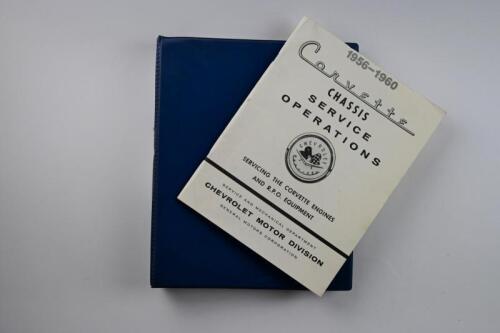 CORVETTE: Two Chevrolet Corvette publications. Reference books