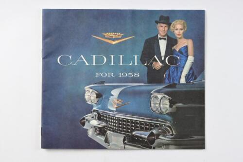 CADILLAC: A rare and interesting 1958 Cadillac model sales brochure