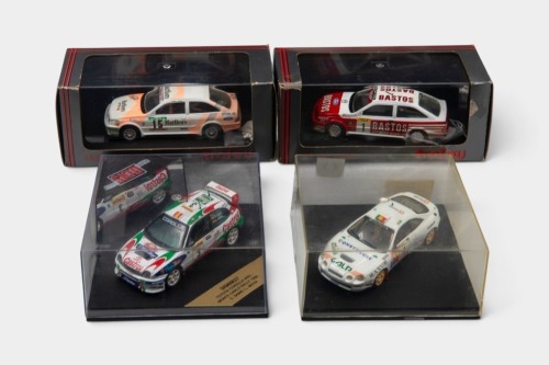 328 · RALLY CARS: Four 1:43 scale Rally Car models, including two by Vitesse and two by Trofeu models