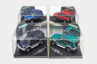 VITESSE: Four 1:43 scale Vitesse SUV models, including two Toyota Land Cruisers and two Toyota RAV4s