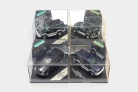 VITESSE: Four 1:43 scale Vitesse SUV models, including Toyota Land Cruisers, Pajero and a Mercedes ML 320 model