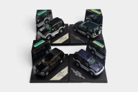 VITESSE: Four 1:43 scale Vitesse SUV models, including Toyota Land Cruisers, Pajero and a Mercedes ML 320 model - 2
