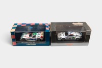 LE MANS: Two 1:43 scale Le Mans models, including an Action Models Panoz GTR-1 1997 Le Mans and a Quartzo BMW M1 'Ecole Des Cadres 1984 Le Mans model