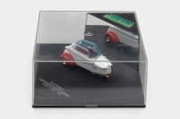 MESSERSCHMITT: A 1:43 scale Vitesse 1960 Messerschmitt KR200 in Ivory & Red - 2