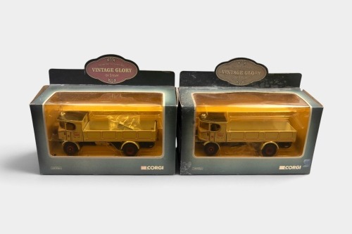 SENTINEL WAGONS: Two 1:50 scale Corgi 1924 Sentinel Dropside 6 Ton Wagons 'The Duchess ', 'C.C. Russell & Sons'