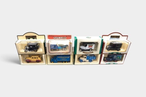 LLEDO: Eight models, including seven by Lledo, and one by Oxford Diecast