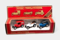 MATCHBOX: A Matchbox 'Models of Yesteryear' Austin 7 Special Limited Edition Collection comprising three models