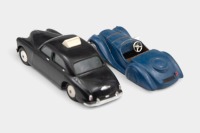 DINKY/CORGI: Two c1950s/1960s models, including a Dinky Toys Frasher Nash and a Corgi Toys Riley Pathfinder - 2