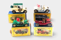 MATCHBOX: Four Matchbox 'Models of Yesteryear' models within original boxes, including models Y1-Y4