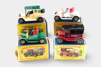 MATCHBOX: Four Matchbox 'Models of Yesteryear' models within original boxes, including models Y1-Y4 - 2