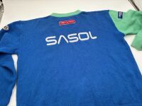 JORDAN: A Jordan Grand Prix jacket (large), Sasol Jordan Yamaha jumper (large) and Damon Hill Team Cap [Location: Sydney] - 3
