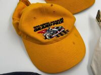 AUSTRALIAN GRAND PRIX: An Official 1980 Australian Grand Prix jacket (in used condition with a small split in the stitching and some yellowing with age) together with a collection of caps [Location: Sydney] - 7