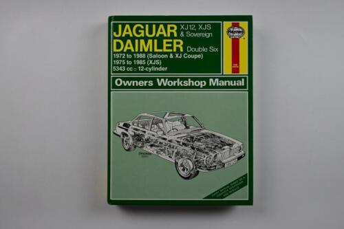 JAGUAR/DAIMLER: A Haynes Jaguar/Daimler 12-cyl models Owners Workshop Manual