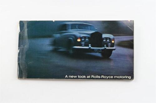 ROLLS-ROYCE: An interesting 1964 Rolls-Royce Silver Cloud III sales brochure