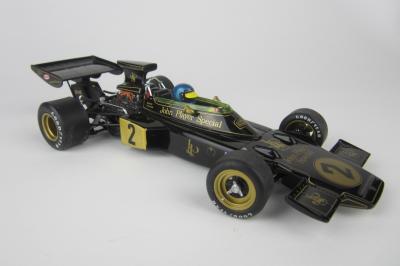 LOTUS: A 1:18 scale Lotus Type 72 by Exoto.