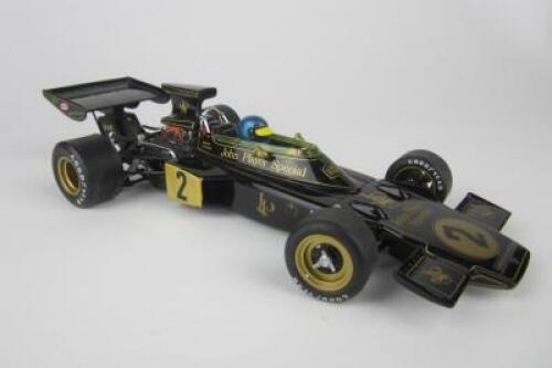 LOTUS: A 1:18 scale Lotus Type 72 by Exoto.