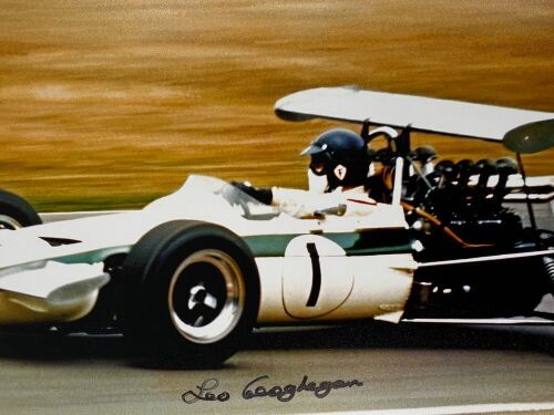 439 · LEO GEOGHEGAN: A signed original photograph by John Morris [Location: Sydney]