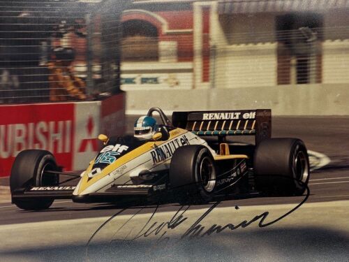 DEREK WARWICK: A signed original photograph by John Morris [Location: Sydney]