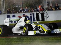 JENSON BUTTON: A signed original photograph by John Morris [Location: Sydney]