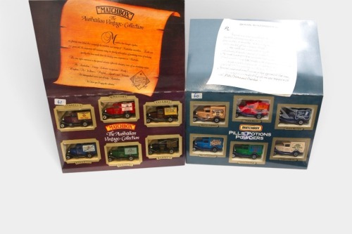 MATCHBOX: Two Matchbox Gift Sets each containing six models