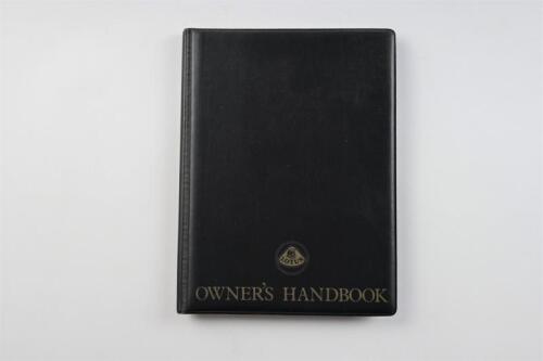 LOTUS: A rare and unused 1987 Lotus Esprit Turbo Owners Handbook