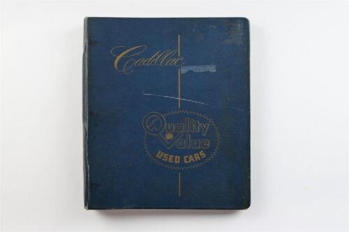 CADILLAC: An interesting set of Cadillac Service Dealer updates from 1957 to 1960