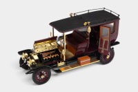 ROLLS-ROYCE: 1:24 scale Franklin Mint Rolls-Royce Silver Ghost 'Open Drive Limousine' - 3