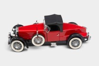 STUTZ: A 1:24 scale Franklin Mint model of a 1928 Stutz Black Hawk Boat-Tail Speedster