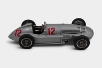 MERCEDES: An approximately 1:20 scale Revival Models Mercedes W163/M163 Grand Prix Racer, built metal model kit - 2