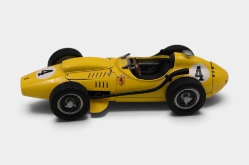 FERRARI: An approximately 1:18-1:20 scale model of a 1958 Ferrari 246 F2, believed to be a built metal model kit by Revival Models