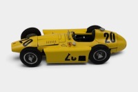 FERRARI: An approximately 1:18-1:20 scale model of a 1956 Ferrari-Lancia D50, believed to be a built metal model kit by Revival Models