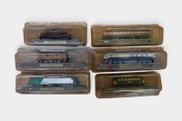 DEL PRADO TRAINS: Six Del Prado N Gauge model trains