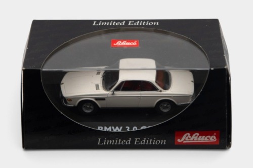 BMW: A Schuco 1:43 scale BMW 3.0 CSL model, limited edition 1000 pieces, product number 02196