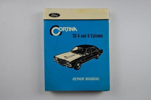 FORD: An original Ford Cortina TD 4 and 6 Cylinder Repair Manual