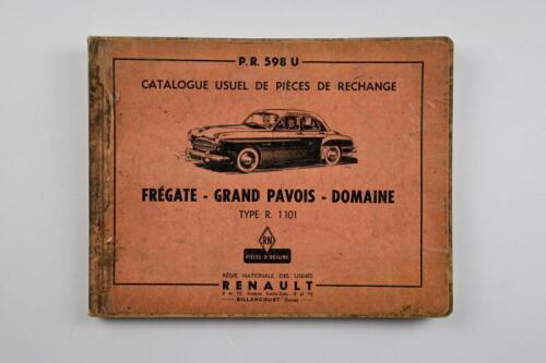 RENAULT: An original parts catalogue for Fregate, Grand Pavois, Domaine (Type R.1101) models