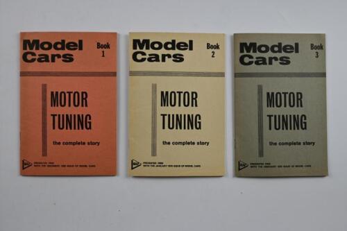 MODEL CARS: Three small booklets detailing motor tuning. As presented by 'Model Cars' magazine