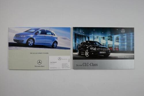 MERCEDES-BENZ: Two Mercedes-Benz sales brochures. B-Class & CLC-Class sales brochures