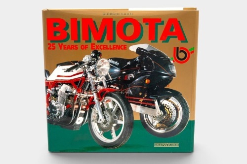 17 · BIMOTA: 'Bimota - 25 Years of Excellence' by Giorgio Sarti, hardcover, 1999 [Location: Melbourne]