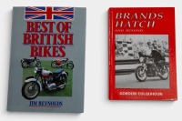BRITISH: Two hardcover books relating to British motorcycling [Location: Melbourne]