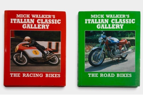 22 · ITALIAN: Two hardcover books relating to Italian make motorcycles [Location: Melbourne]