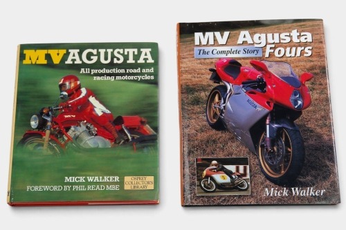 MV AGUSTA: Two hardcover books relating to MV Augusta [Location: Melbourne]