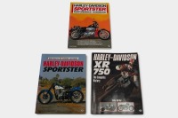 HARLEY-DAVIDSON: Three softcover books relating to Harley-Davidson [Location: Melbourne]