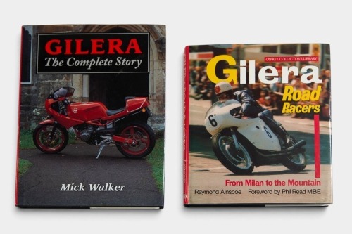 GILERA: Two hardcover books relating to Gilera [Location: Melbourne]