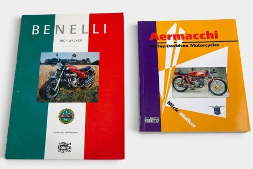 ITALIAN: Two softcover books relating to Italian motorcycles [Location: Melbourne]
