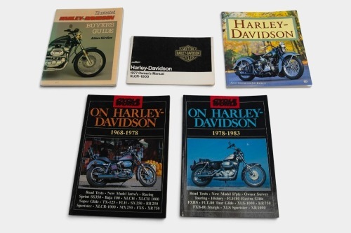 HARLEY-DAVIDSON: Five books relating to Harley-Davidson [Location: Melbourne]