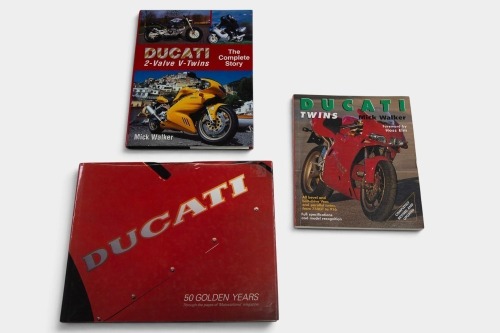 66 · DUCATI: Three books relating to Ducati [Location: Melbourne]