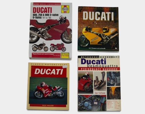 DUCATI: Four books relating to Ducati [Location: Melbourne]