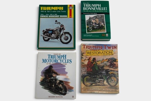 TRIUMPH: A group of four books relating to Triumph [Location: Melbourne]